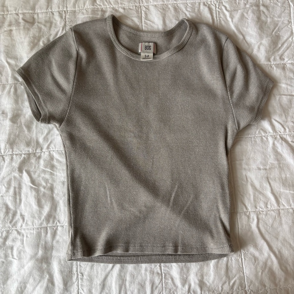 Women’s Gray Baby T-Shirt